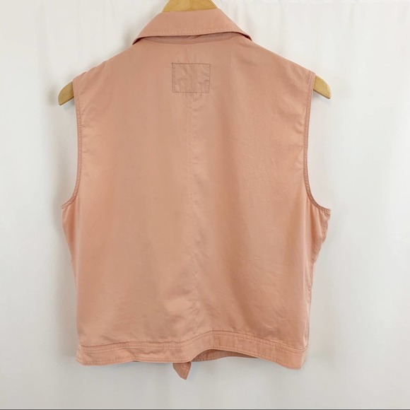 NWT Sanctuary Moto Vest Blush Pink M - Picture 6 of 6